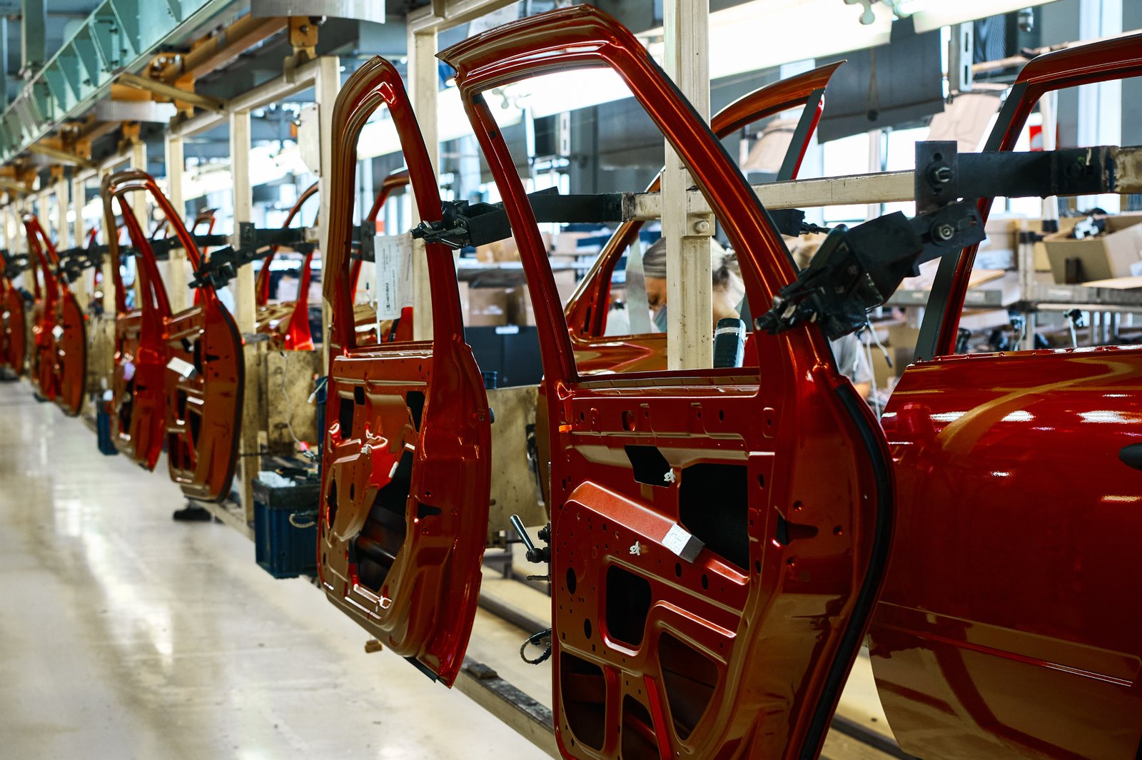 Industrial surface treatment and coating application process